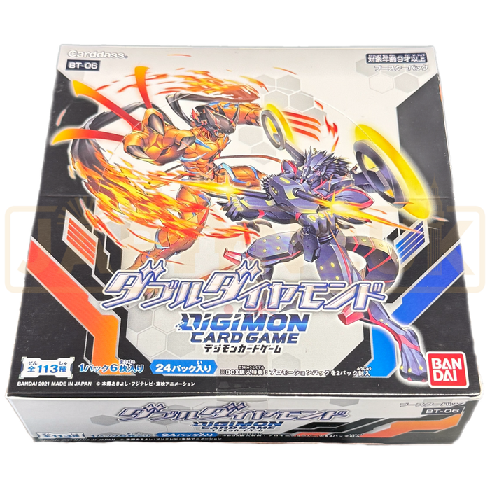 Digimon Double Diamond BT-06 Japanese Booster Box Japan2UK Digimon Double Diamond BT-06 Japanese Booster Box Japan2UK