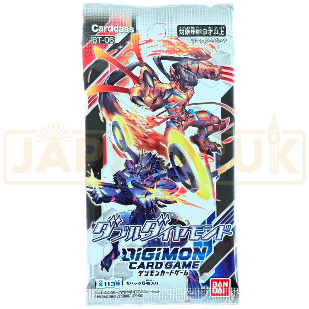 double diamond digimon booster box Digimon Double Diamond BT-06 Japanese Booster Pack — Japan2UK