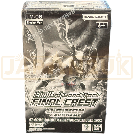 Digimon Final Crest LM-08 English Limited Card Booster Box