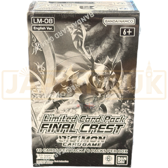 Digimon Final Crest LM-08 English Limited Card Booster Box
