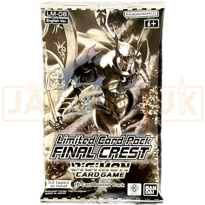 Digimon Final Crest LM-08 English Limited Card Booster Pack