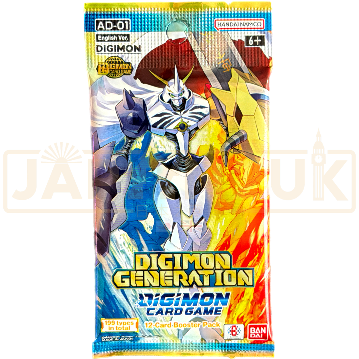 Digimon Generation AD-01 English Advanced Booster Pack — Japan2UK