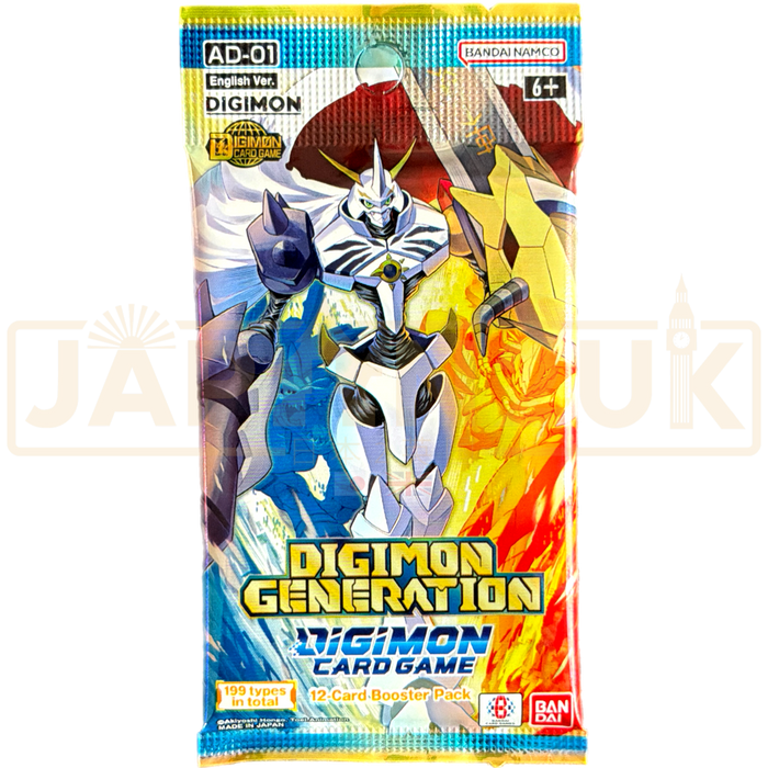 Digimon Generation AD-01 English Advanced Booster Pack