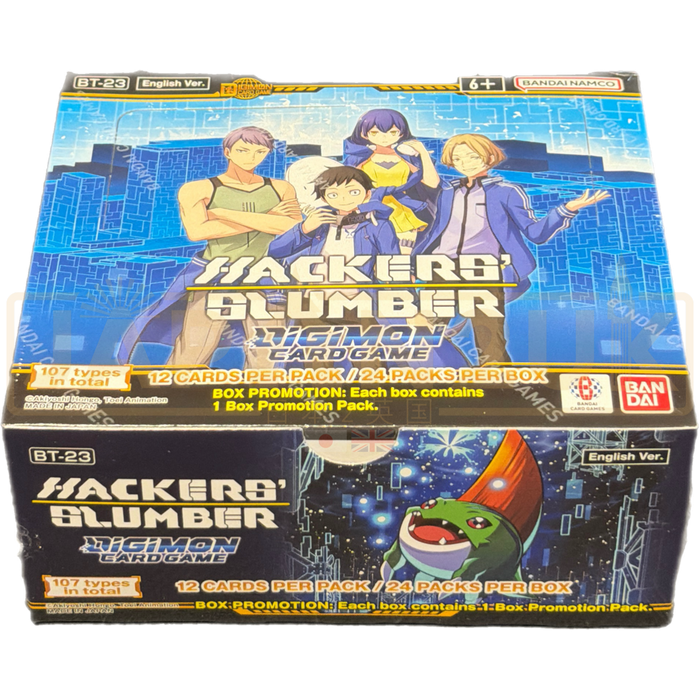 Digimon Hackers' Slumber BT-23 English Booster Box