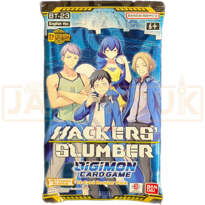 Digimon Hackers' Slumber BT-23 English Booster Pack