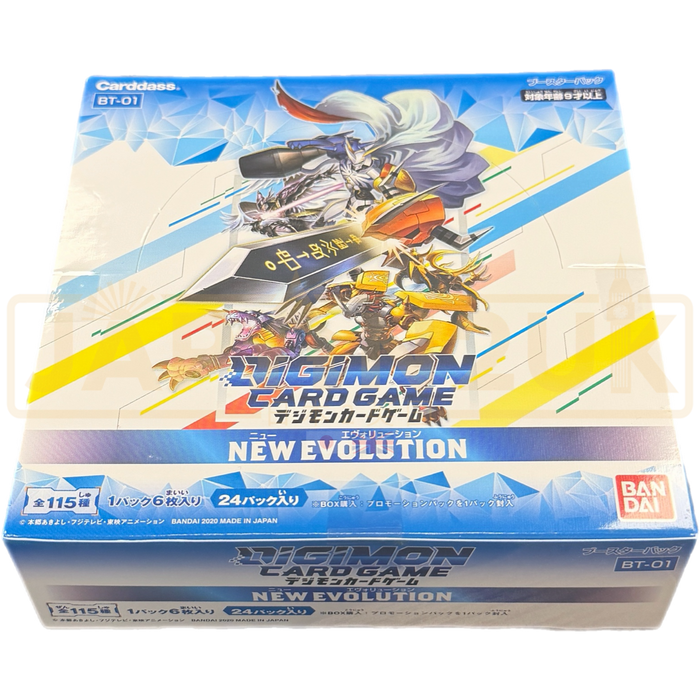 Digimon New Evolution BT-01 Japanese Booster Box