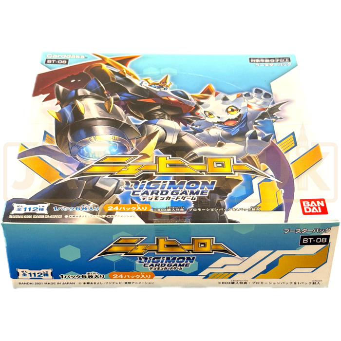 Digimon New Hero BT-08 Japanese Booster Box