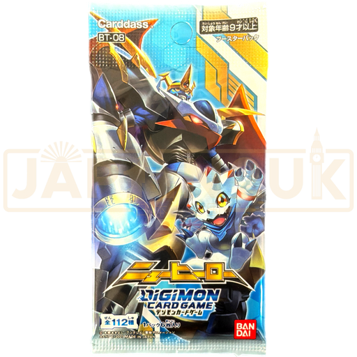 Digimon New Hero BT-08 Japanese Booster Pack