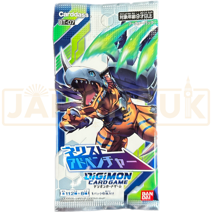 Digimon Next Adventure BT-07 Japanese Booster Pack — Japan2UK