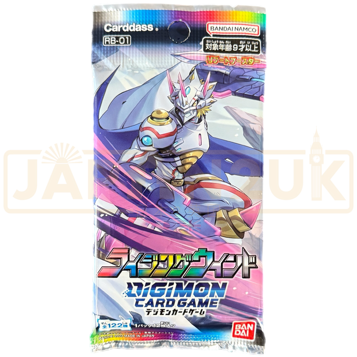 Digimon Rising Wind RB-01 Japanese Booster Pack
