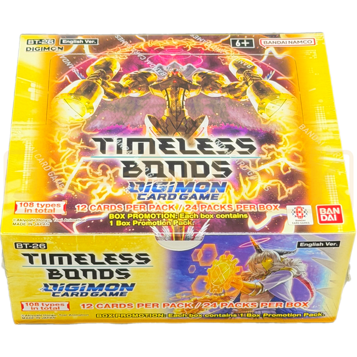 Digimon Timeless Bonds BT-26 English Booster Box