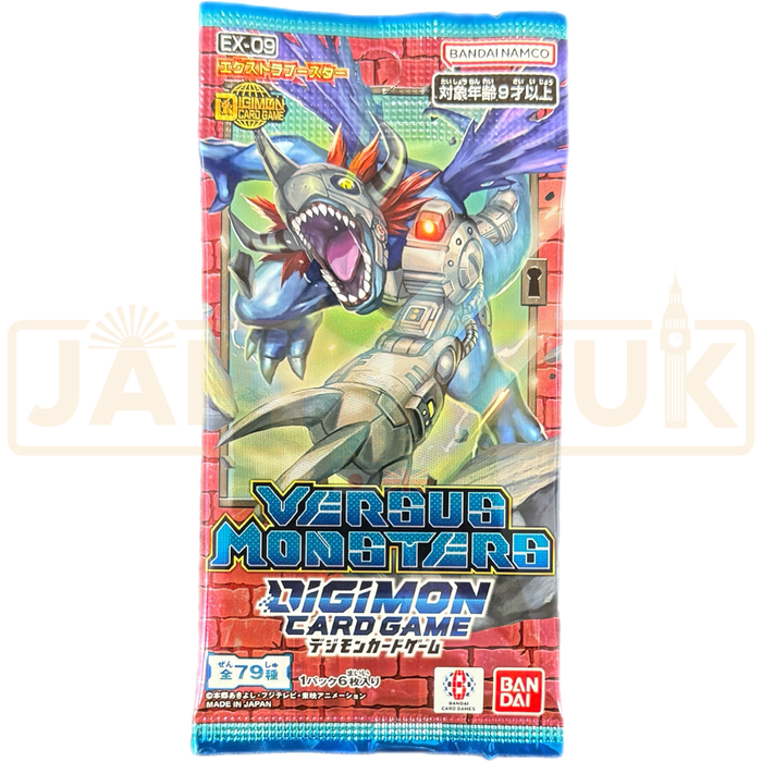 Digimon Versus Monsters EX-09 Japanese Booster Pack