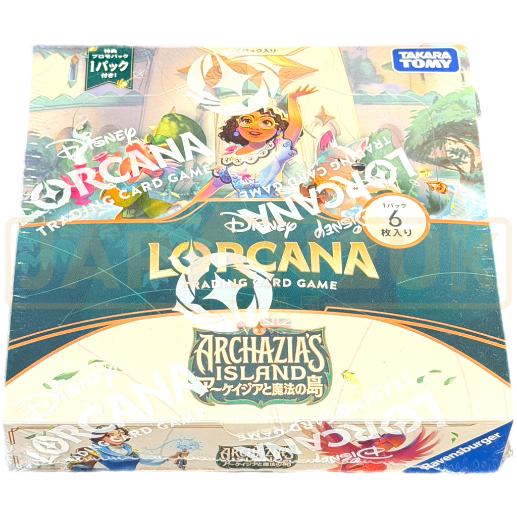 Disney Lorcana Archazia's Island Japanese Booster Box — Japan2UK