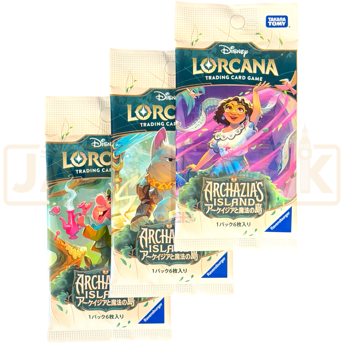 Disney Lorcana Archazia's Island Japanese Booster Pack — Japan2UK