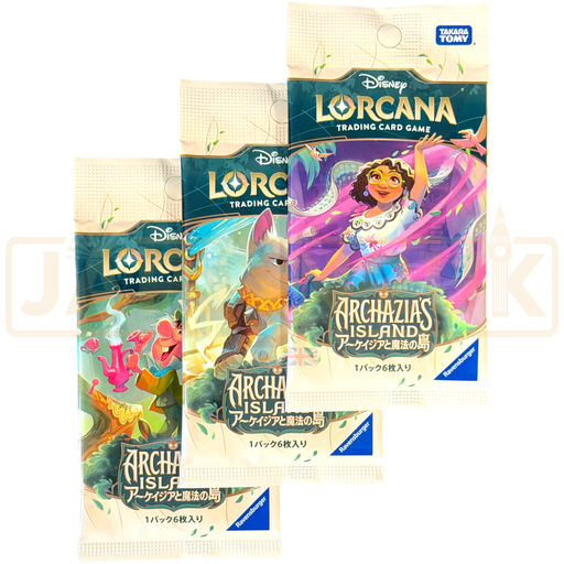 Disney Lorcana Archazia's Island Japanese Booster Pack