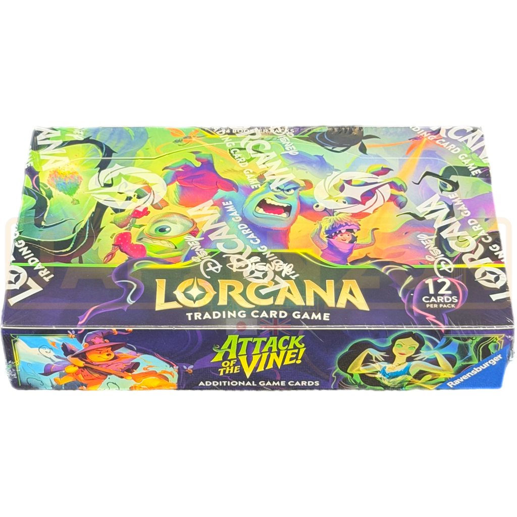 Disney Lorcana Attack of the Vine English Booster Box. — Japan2UK
