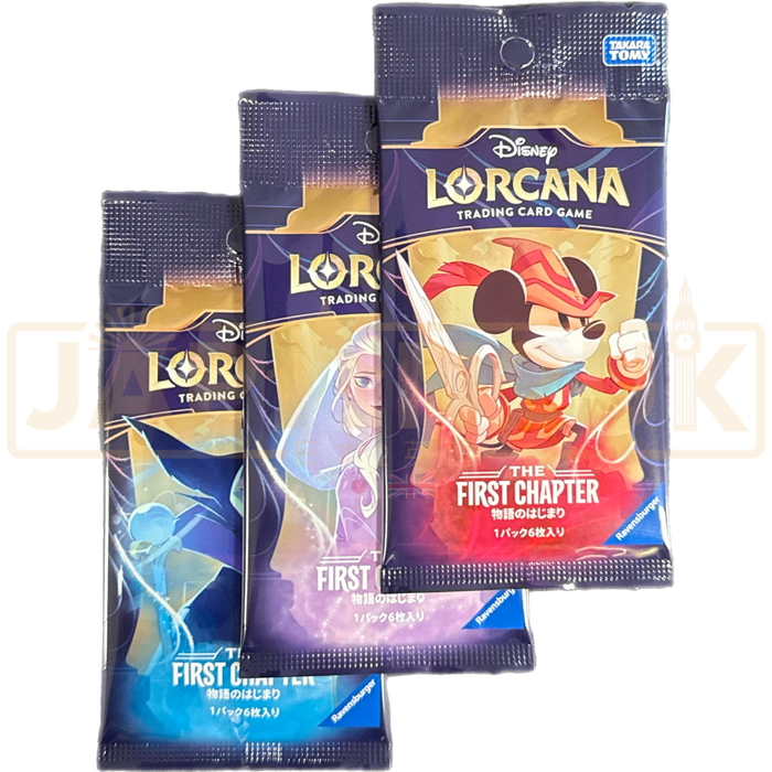 Disney Lorcana The First Chapter The Beginning of the Story Japanese Booster Pack