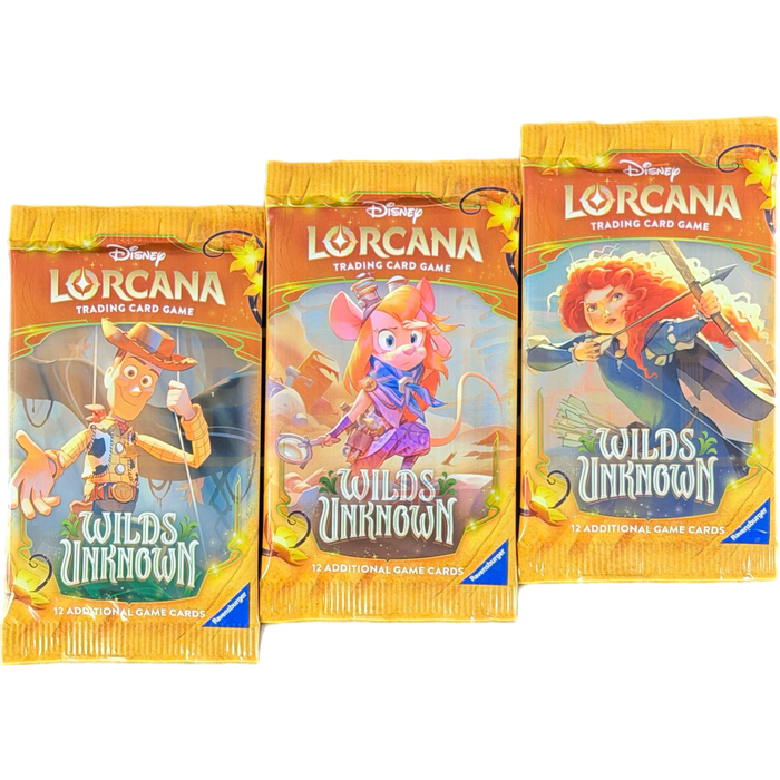 Disney Lorcana Wilds Unknown English Booster Pack
