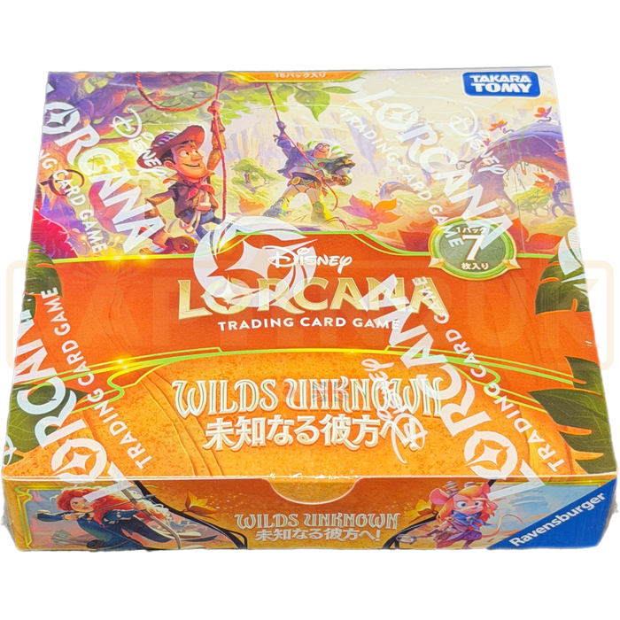 Disney Lorcana Wilds Unknown Japanese Booster Box