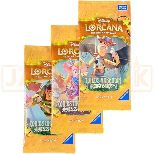 Disney Lorcana Wilds Unknown Japanese Booster Pack