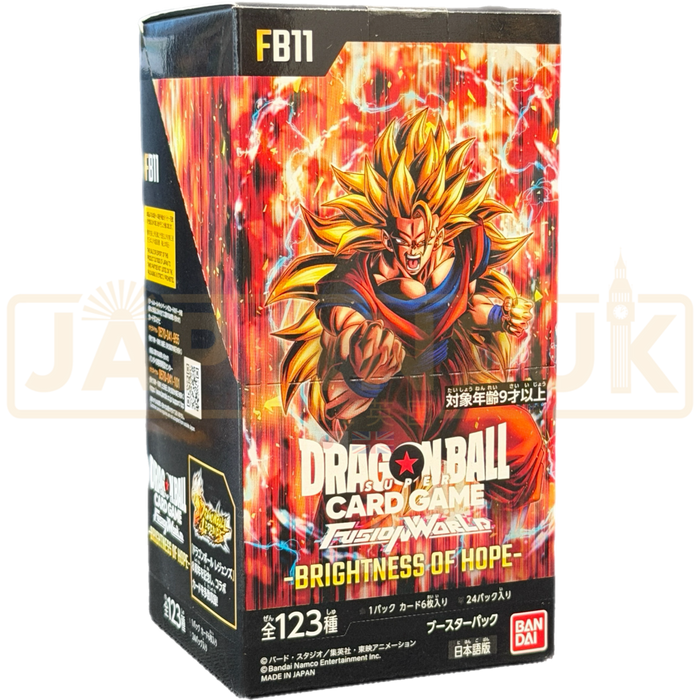 Dragon Ball Super Fusion Brightness of Hope Force FB11 Japanese Booster Box