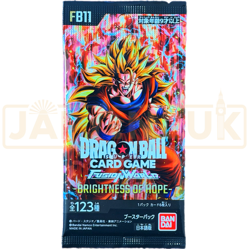 Dragon Ball Super Fusion Brightness of Hope Force FB11 Japanese Booster Pack
