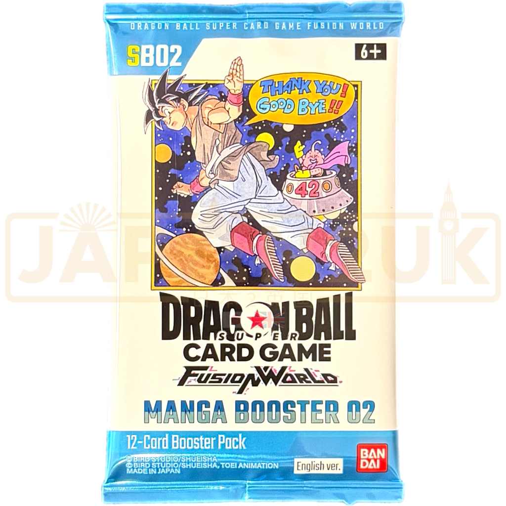 Dragon Ball Super Fusion Manga Booster 02 SB02 English Booster