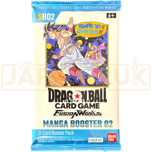 Dragon Ball Super Fusion Manga Booster 02 SB02 English Booster Pack