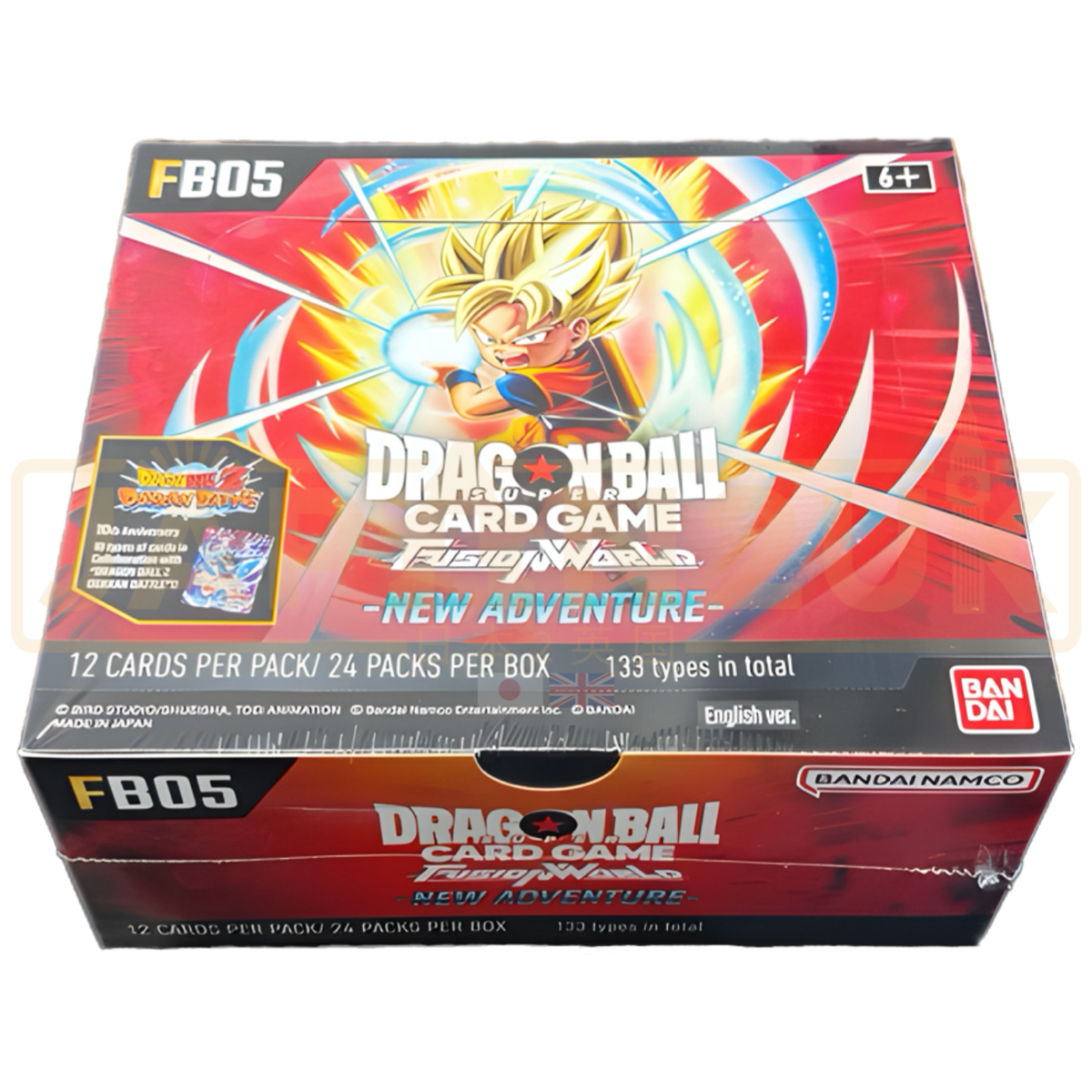 Dragon Ball Super Fusion New Adventure FB05 English Booster Box — Japan2UK