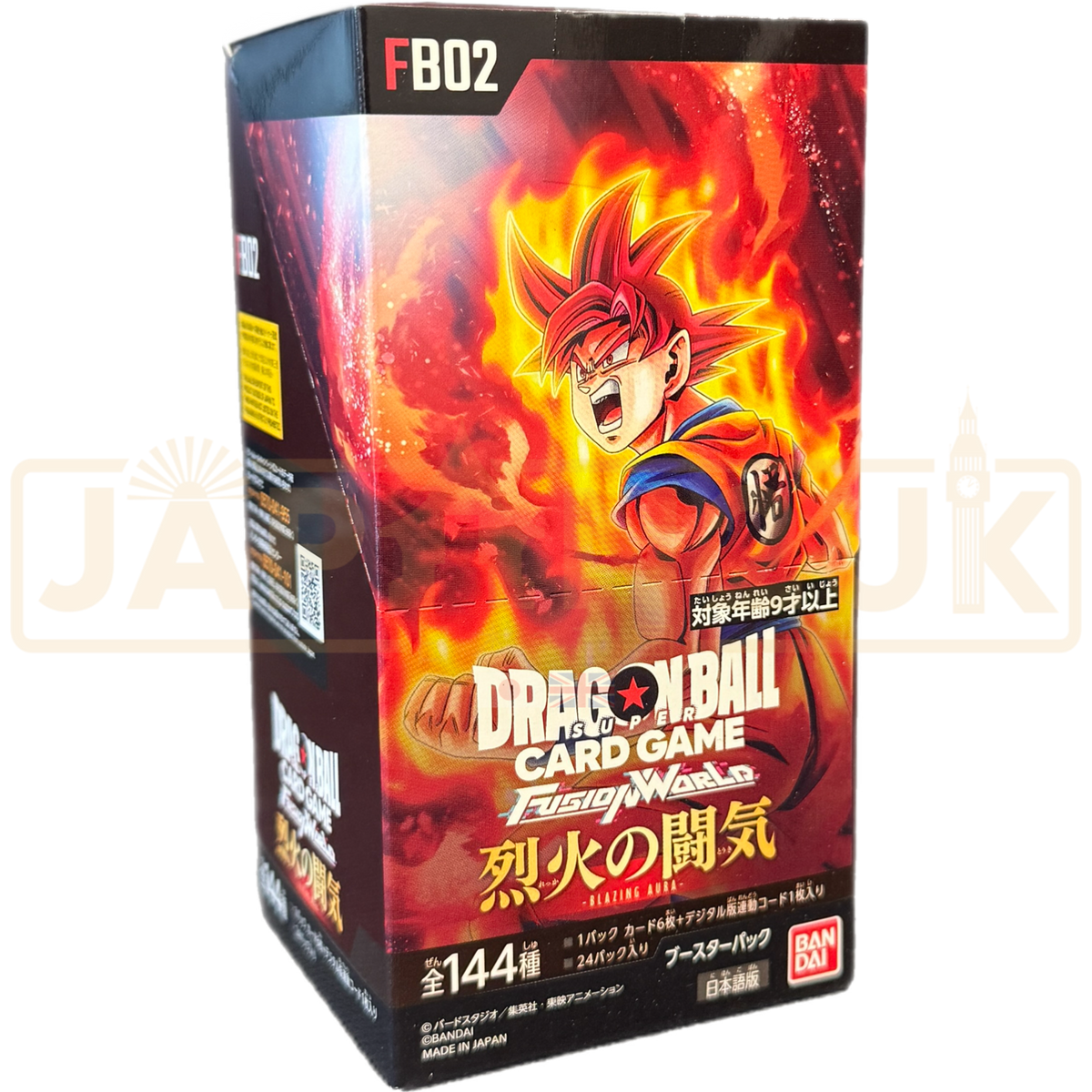 Dragon Ball Super Fusion World Blazing Aura FB02 Japanese Booster Box —  Japan2UK