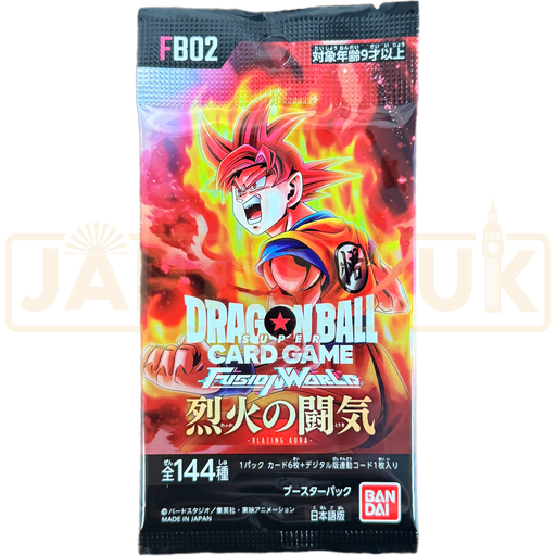 Dragon Ball Super Fusion World Blazing Aura FB02 Japanese Booster Pack