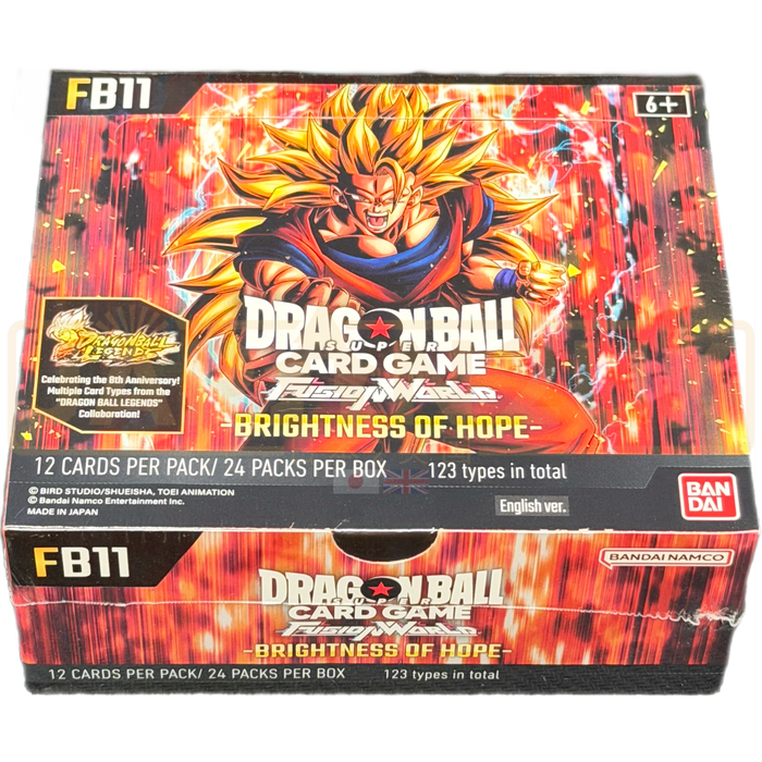 Dragon Ball Super Fusion World Brightness of Hope FB11 English Booster Box