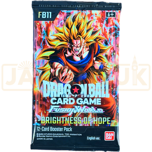 Dragon Ball Super Fusion World Brightness of Hope FB11 English Booster Pack