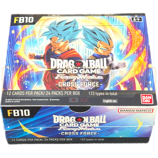 Dragon Ball Super Fusion World Cross Force FB10 English Booster Box