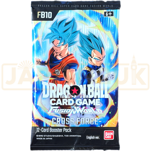 Dragon Ball Super Fusion World Cross Force FB10 English Booster Pack