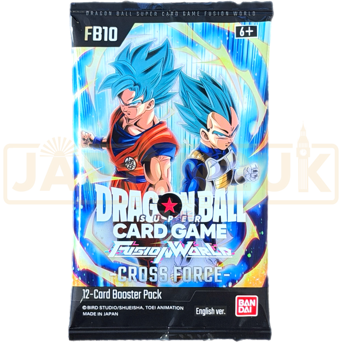 Dragon Ball Super Fusion World Cross Force FB10 English Booster Pack