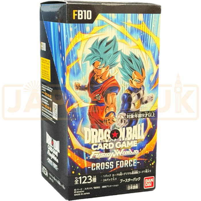 Dragon Ball Super Fusion World Cross Force FB10 Japanese Booster Box