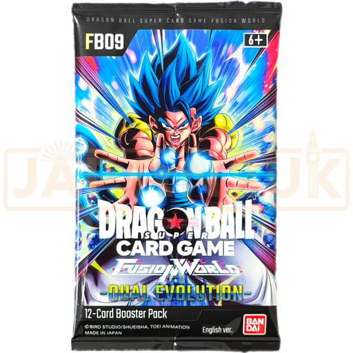 Dragon Ball Super Fusion World Dual Evolution FB09 English Booster Pack