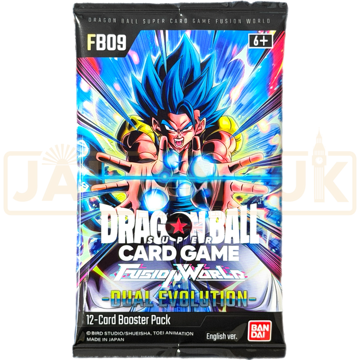 Dragon Ball Super Fusion World Dual Evolution FB09 English Booster Pack