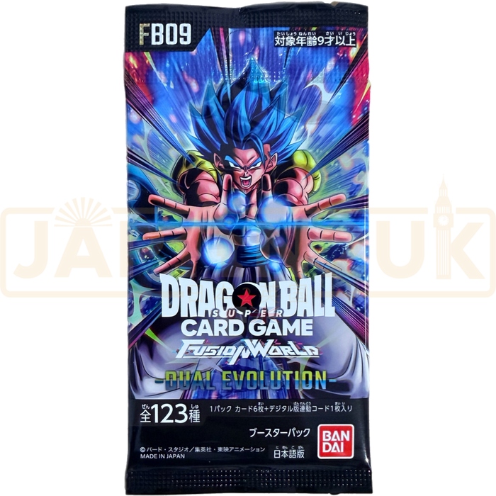 Dragon Ball Super Fusion World Dual Evolution FB09 Japanese Booster Pack