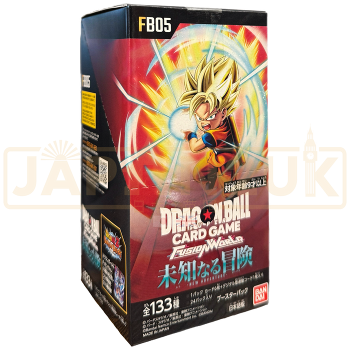Dragon Ball Super Fusion World New Adventure FB05 Japanese Booster Box