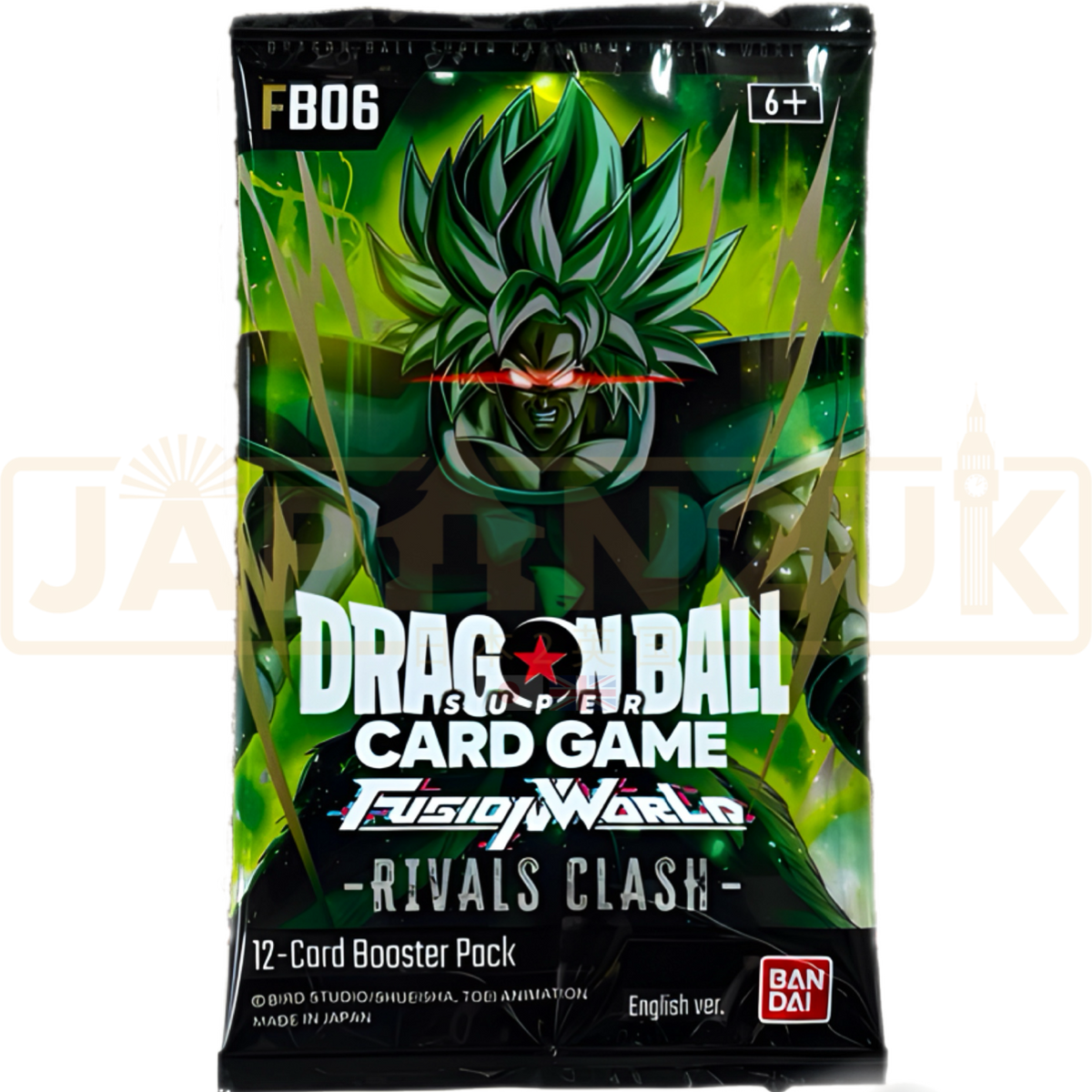 Dragon Ball Super Fusion World Rivals Clash FB06 English Booster Pack ...