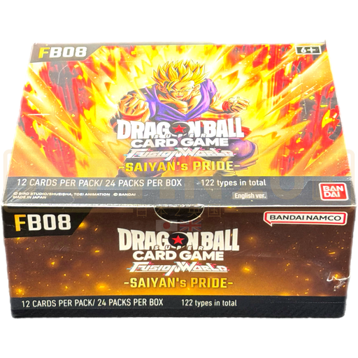Dragon Ball Super Fusion World Saiyan's Pride FB08 English Booster Box