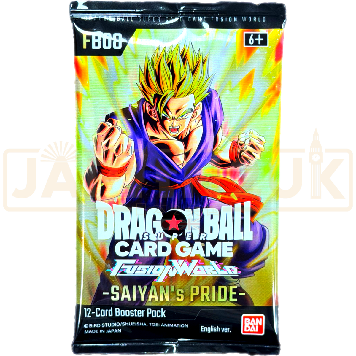 Dragon Ball Super Fusion World Saiyan's Pride FB08 English Booster Pac Japan2UK Dragon Ball Super Fusion World Saiyan's Pride FB08 English Booster Pac Japan2UK