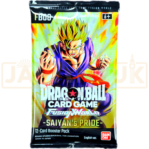 Dragon Ball Super Fusion World Saiyan's Pride FB08 English Booster Pack