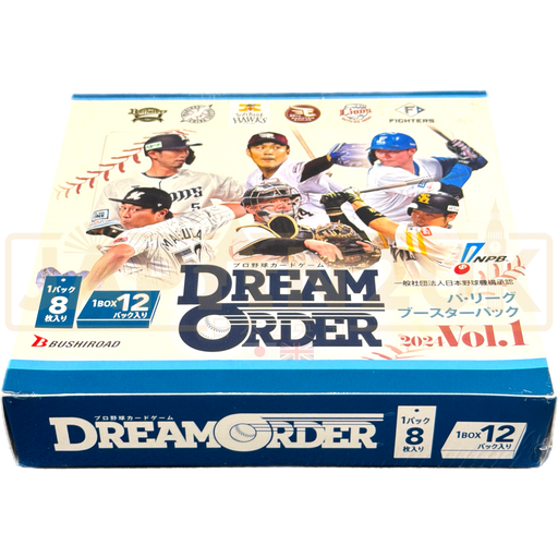 Dream Order Professional Baseball Card Game Pacific League 2024 Vol. 1 Booster Box