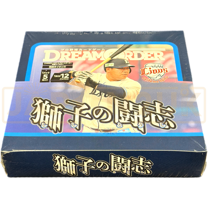 Dream Order Professional Baseball Card Game Saitama Seibu Lions Booster Box