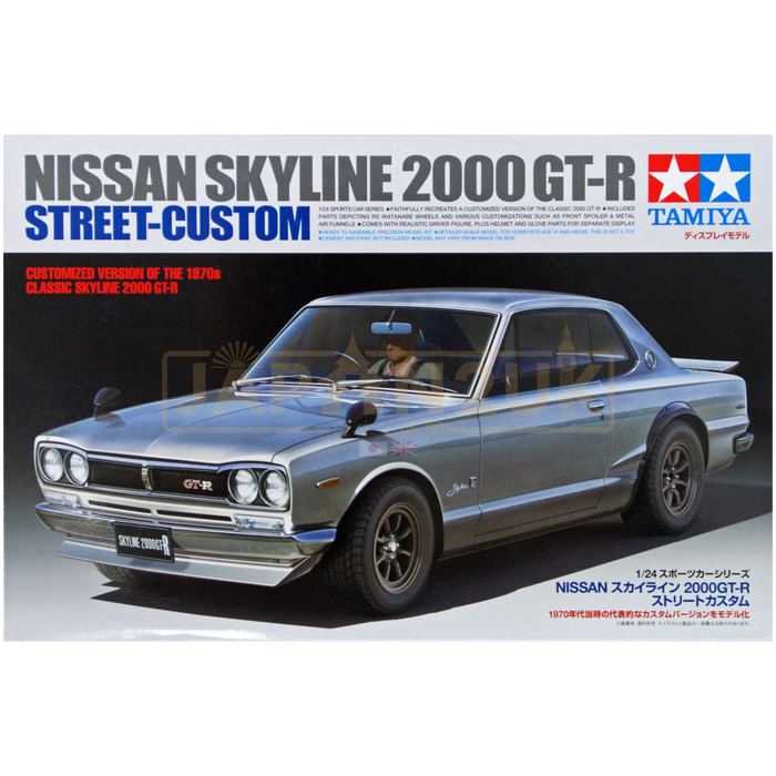Tamiya - Nissan Skyline 2000 GT-R Street-Custom 1/24 - Model Kit