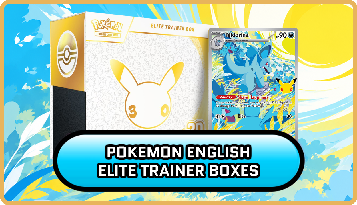 Pokemon English Elite Trainer Boxes