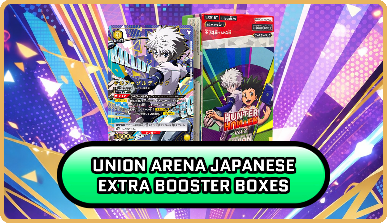 Union Arena Japanese Extra Booster Boxes